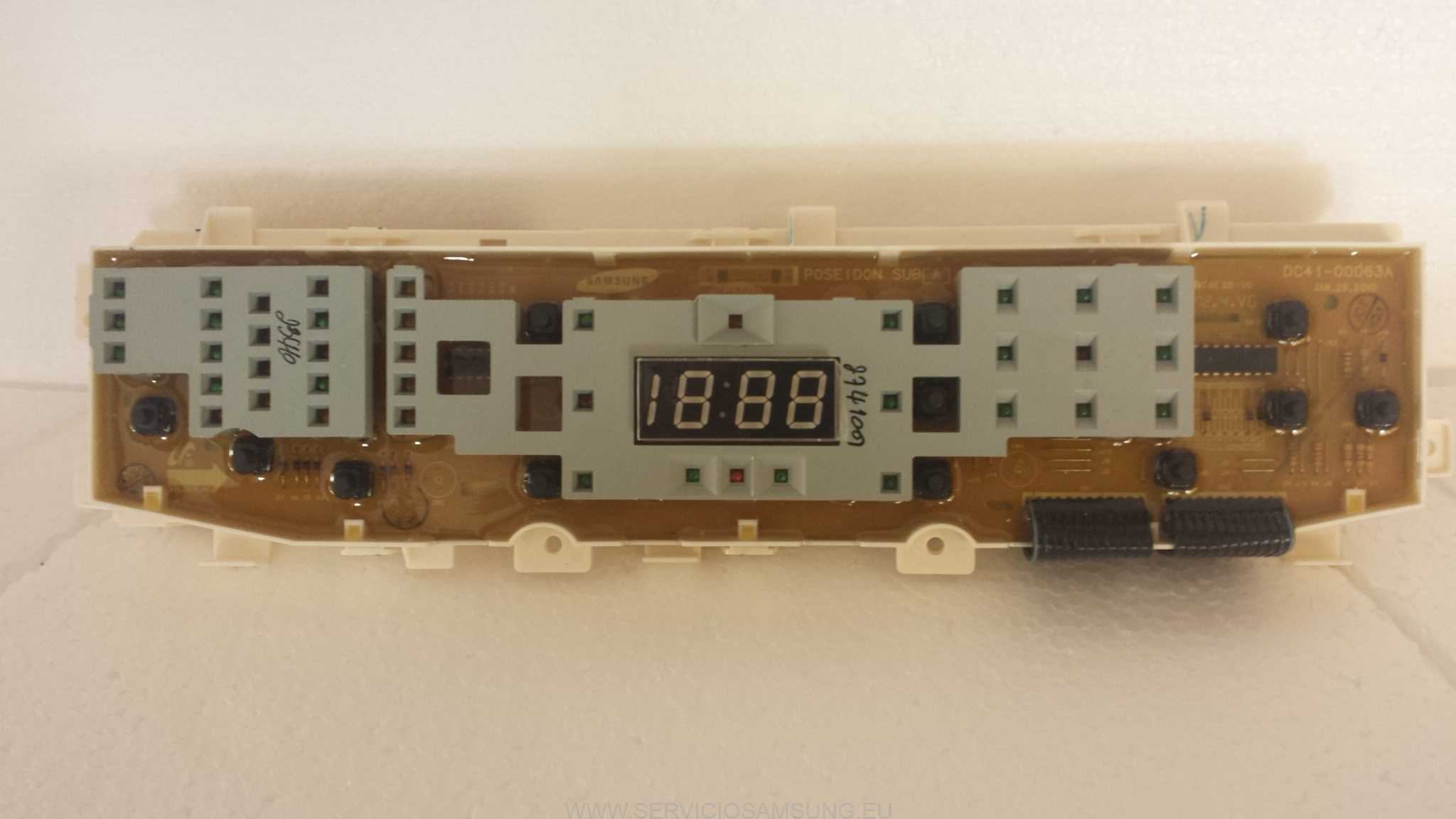 DC92-00212C CONJUNTO PROGRAMADOR LAVADORA SAMSUNG