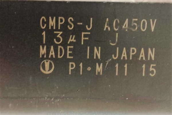 DC75-00010B CONDENSADOR MOTOR LAVADORASAMSUNG - Imagen 2