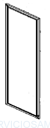 3012318910 BURLETE PUERTA FRIGORIFICO DAEWOO