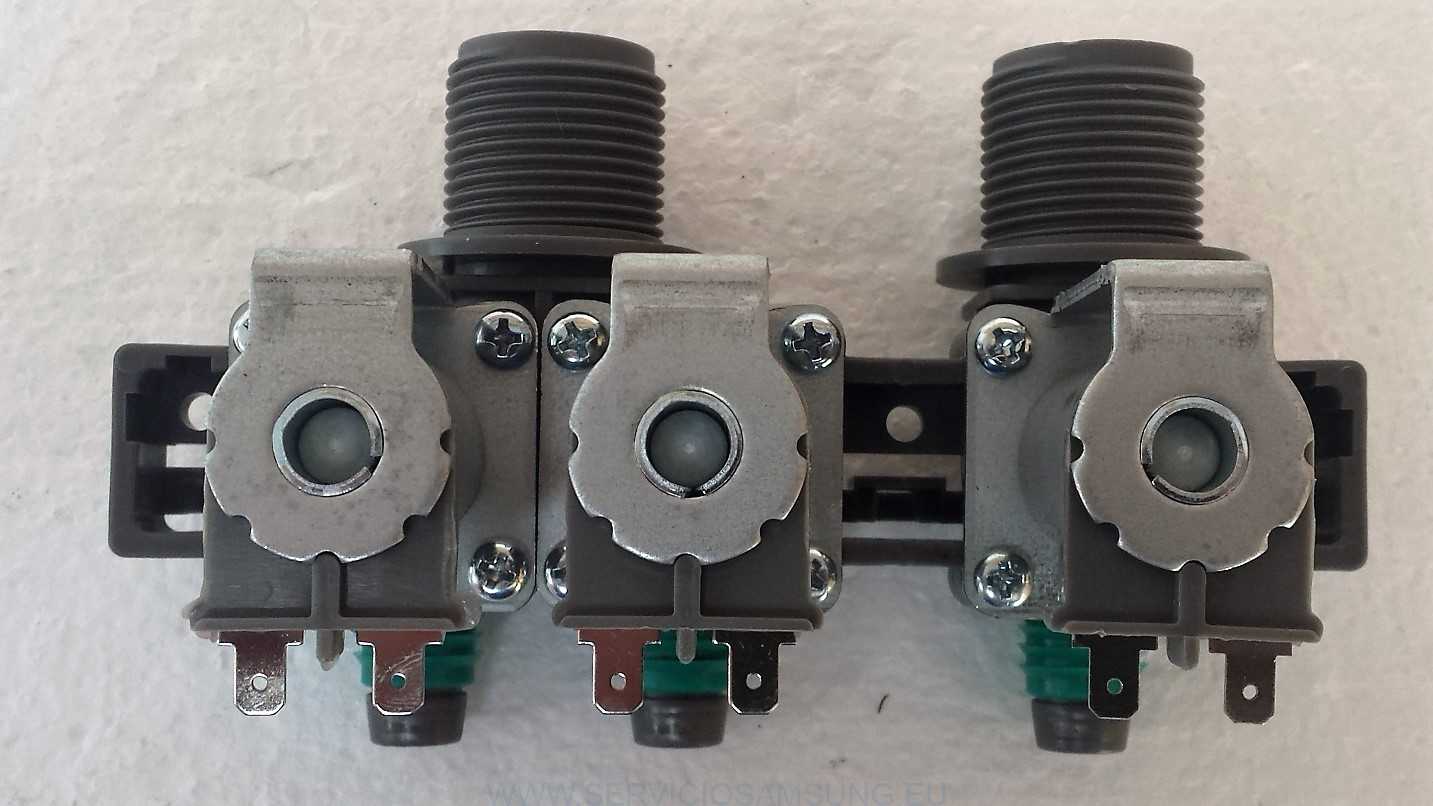 DC62-00024P VALVULA DE ENTRADA AGUA LAVADORA SAMSUNG - Imagen 2