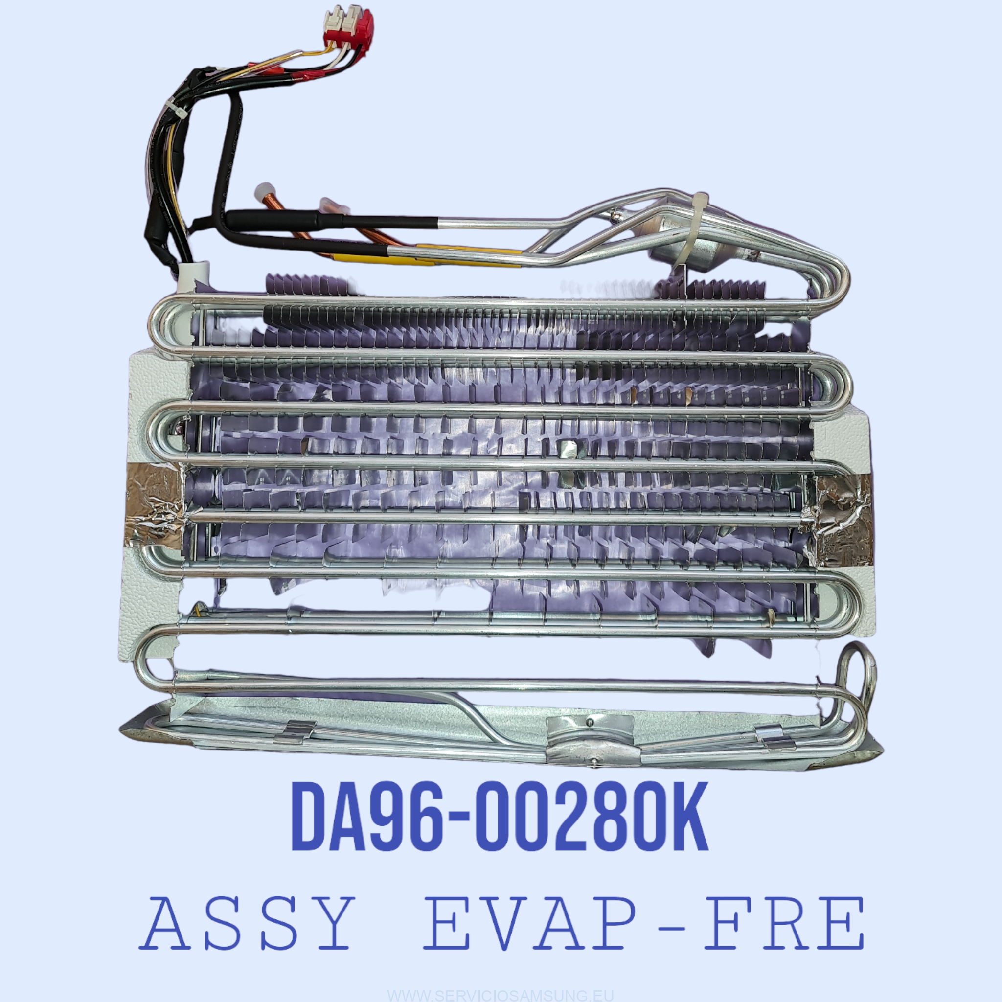DA96-00280K CONJUNTO EVAPORADOR COMPLETO FRIGORÍFICO SAMSUNG
