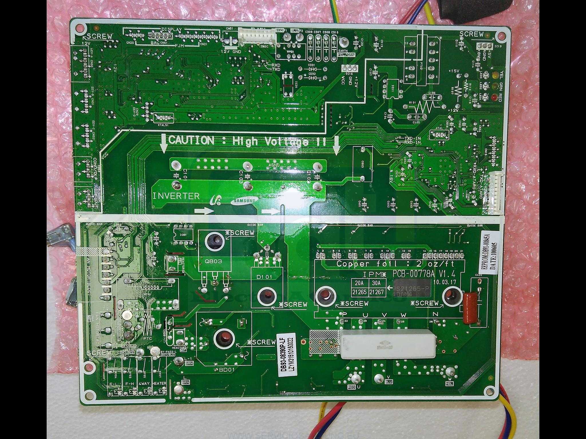 DB93-10952E Placa de control inverter aire acondicionado - Imagen 2