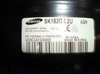 SK182QL2U/ASH ( COMPRESOR )