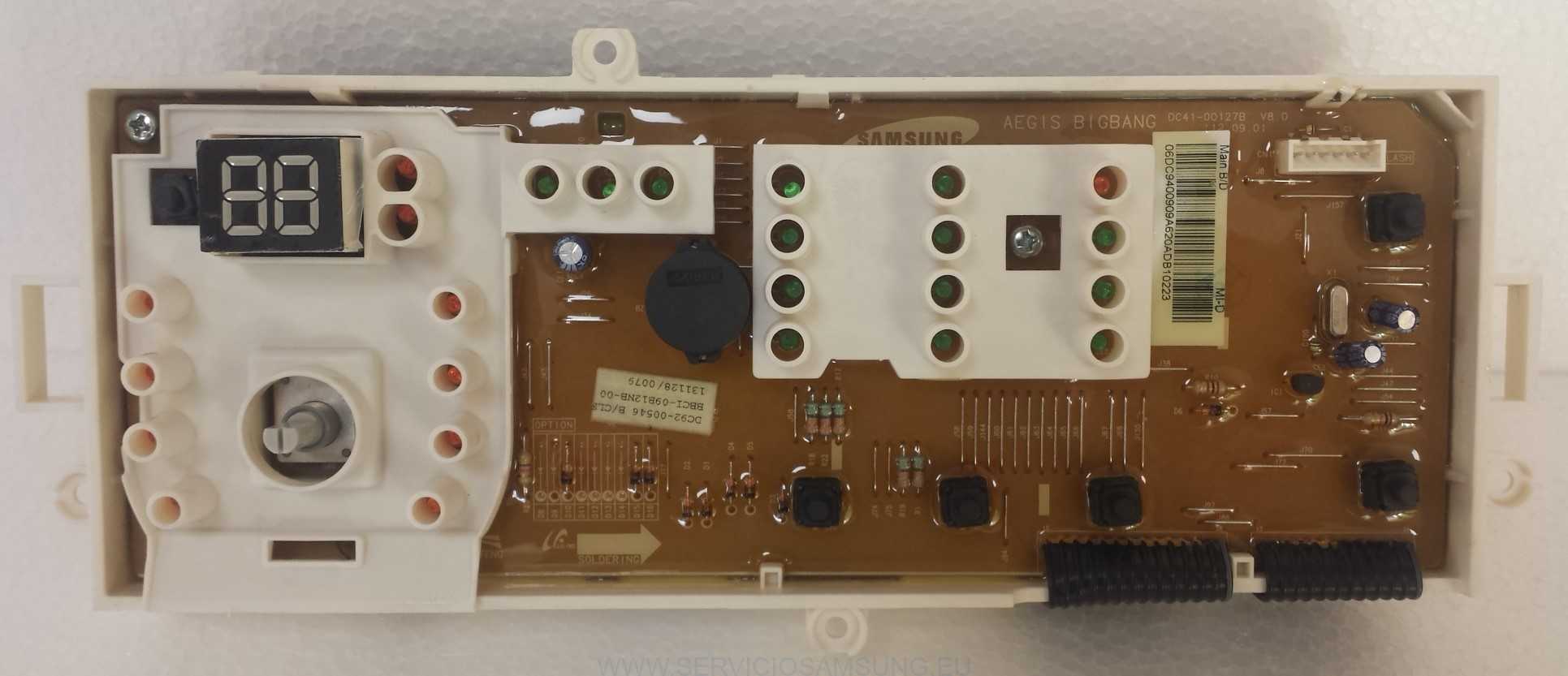 DC92-00546B  PROGRAMADOR LAVADORA SAMSUNG