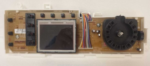 DC92-00673B Programador pantalla frontal lavadora Samsung