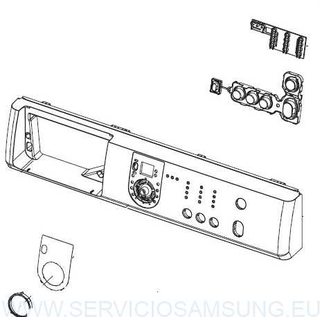 DC97-16406D ( PANEL CONTROL COMPLETO )