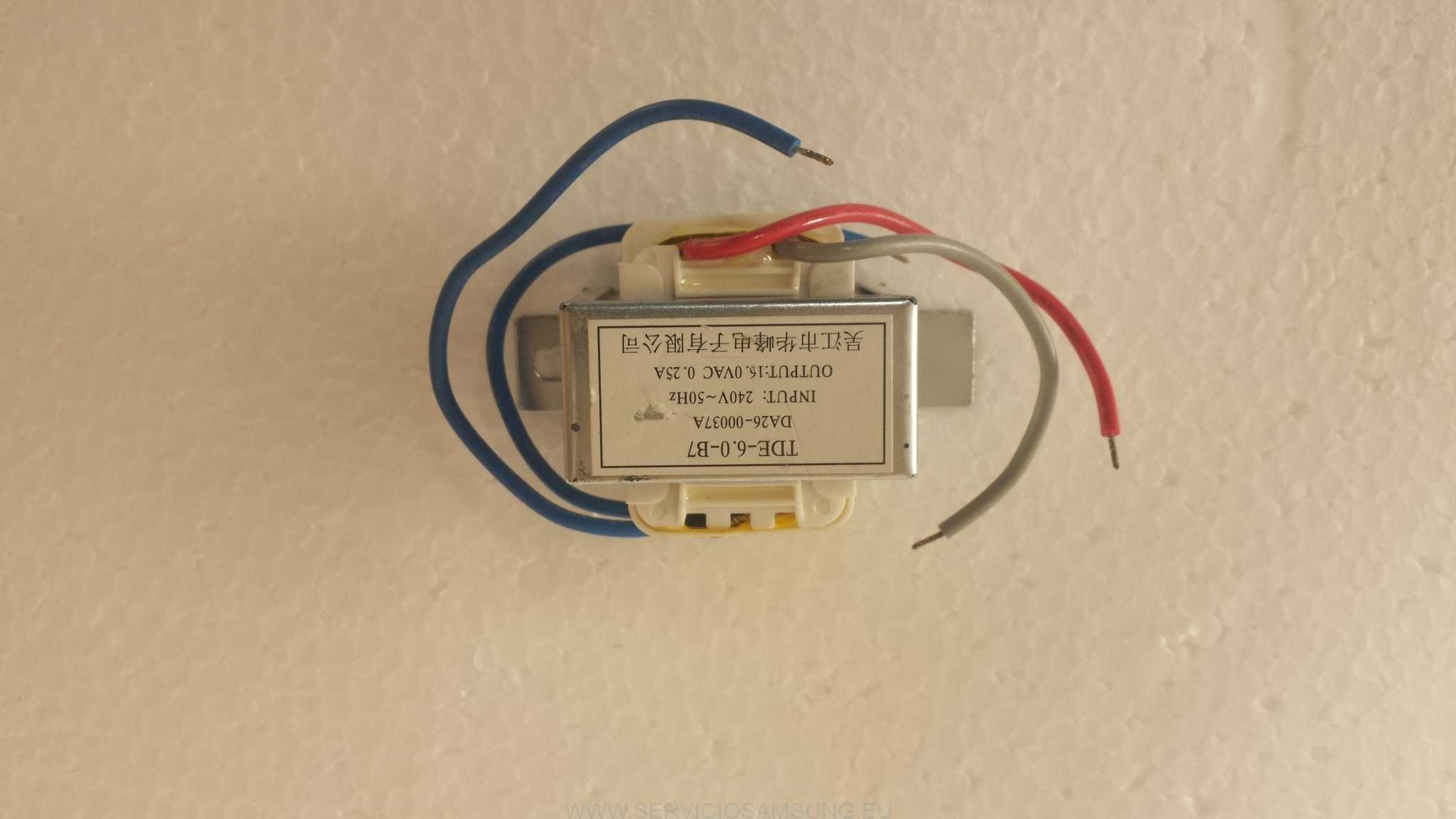 DA26-00037A TRANSFORMADOR FRIGORÍFICO SAMSUNG
