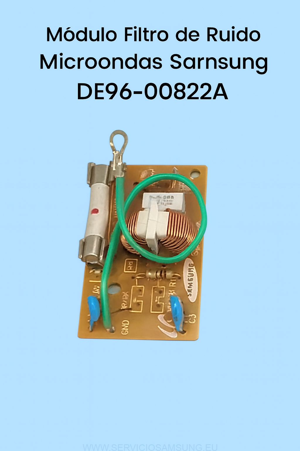 DE96-00822A CONJUNTO FILTRO MICROONDAS SAMSUNG