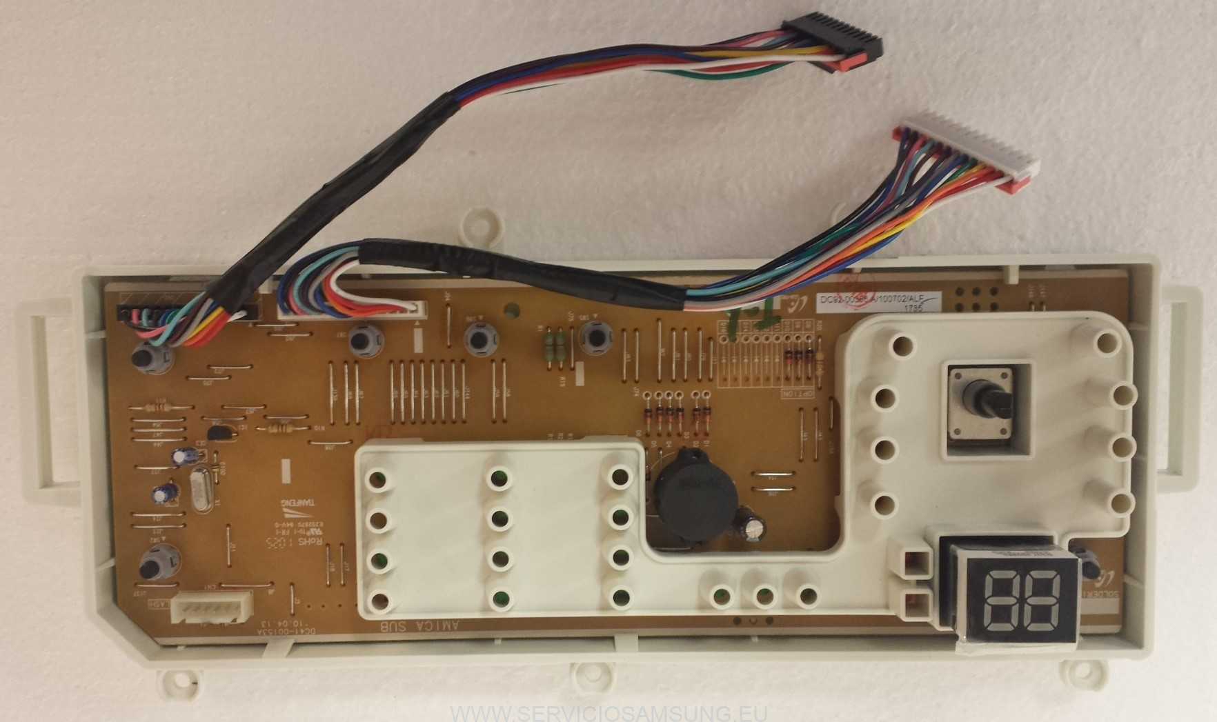 DC92-00366A PLACA FRONTAL SAMSUNG