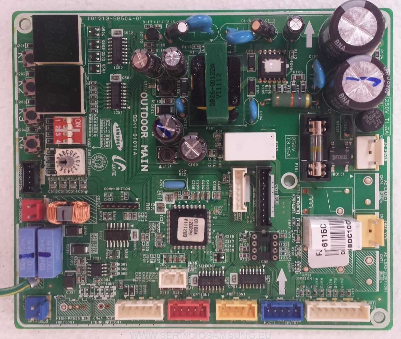 DB93-12024B PLACA CONTROL AIRE ACONDICIONADO SAMSUNG