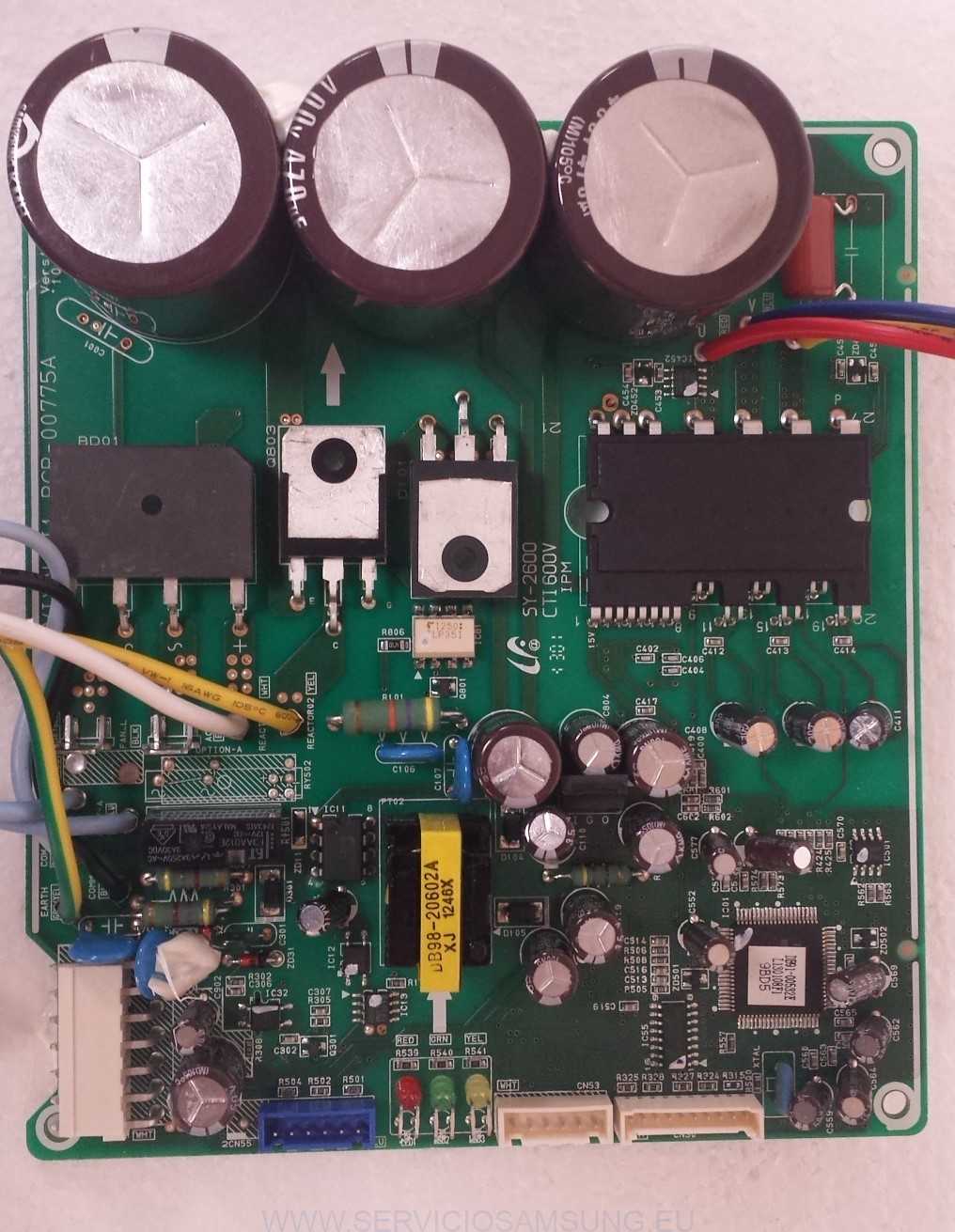 DB93-08389G PLACA DE CONTROL INVERTER AIRE ACONDICIONADO SAMSUNG