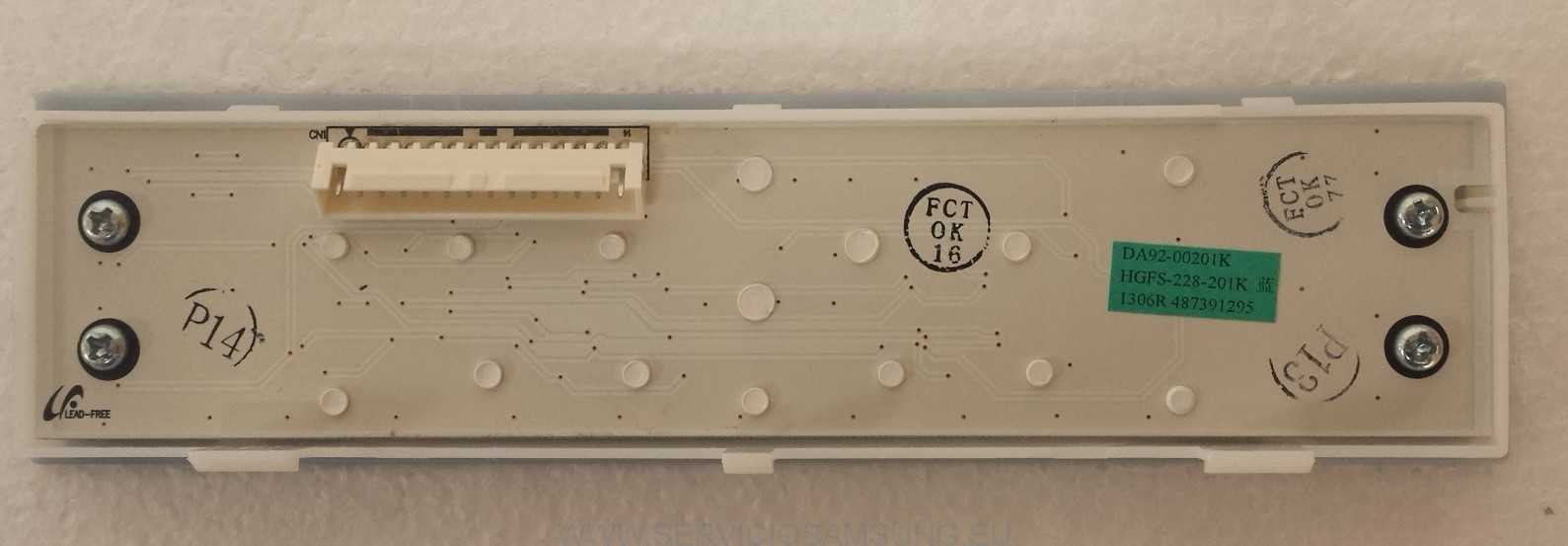 DA97-11621C PLACA CONTROL FRIGORIFICO SAMSUNG - Imagen 2