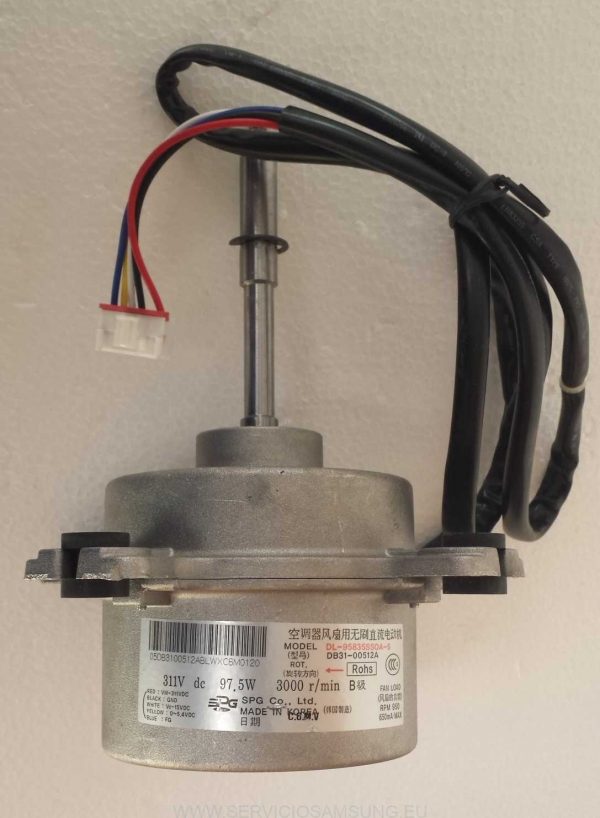DB31-00512A Motor ventilación aire acondicionado Samsung - Imagen 3