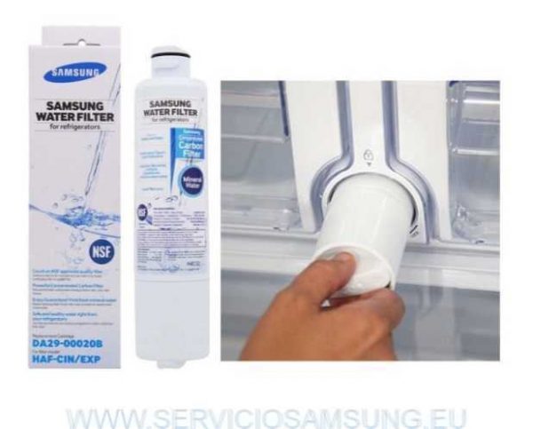 DA29-00020B FILTRO DE AGUA  FRIGORÍFICOS SAMSUNG - Imagen 4