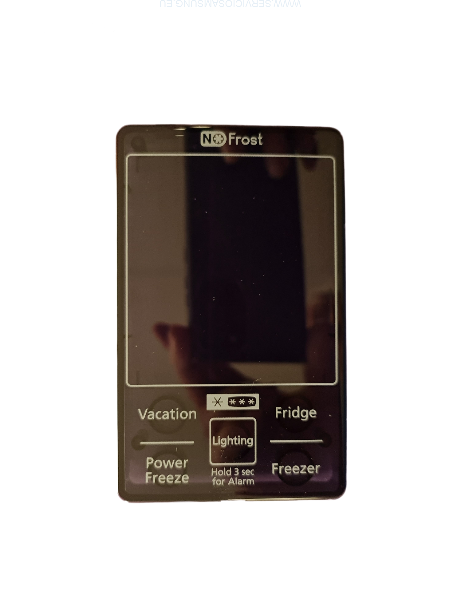 DA63-05146A Carcasa frontal panel de mandos frigorífico Samsung