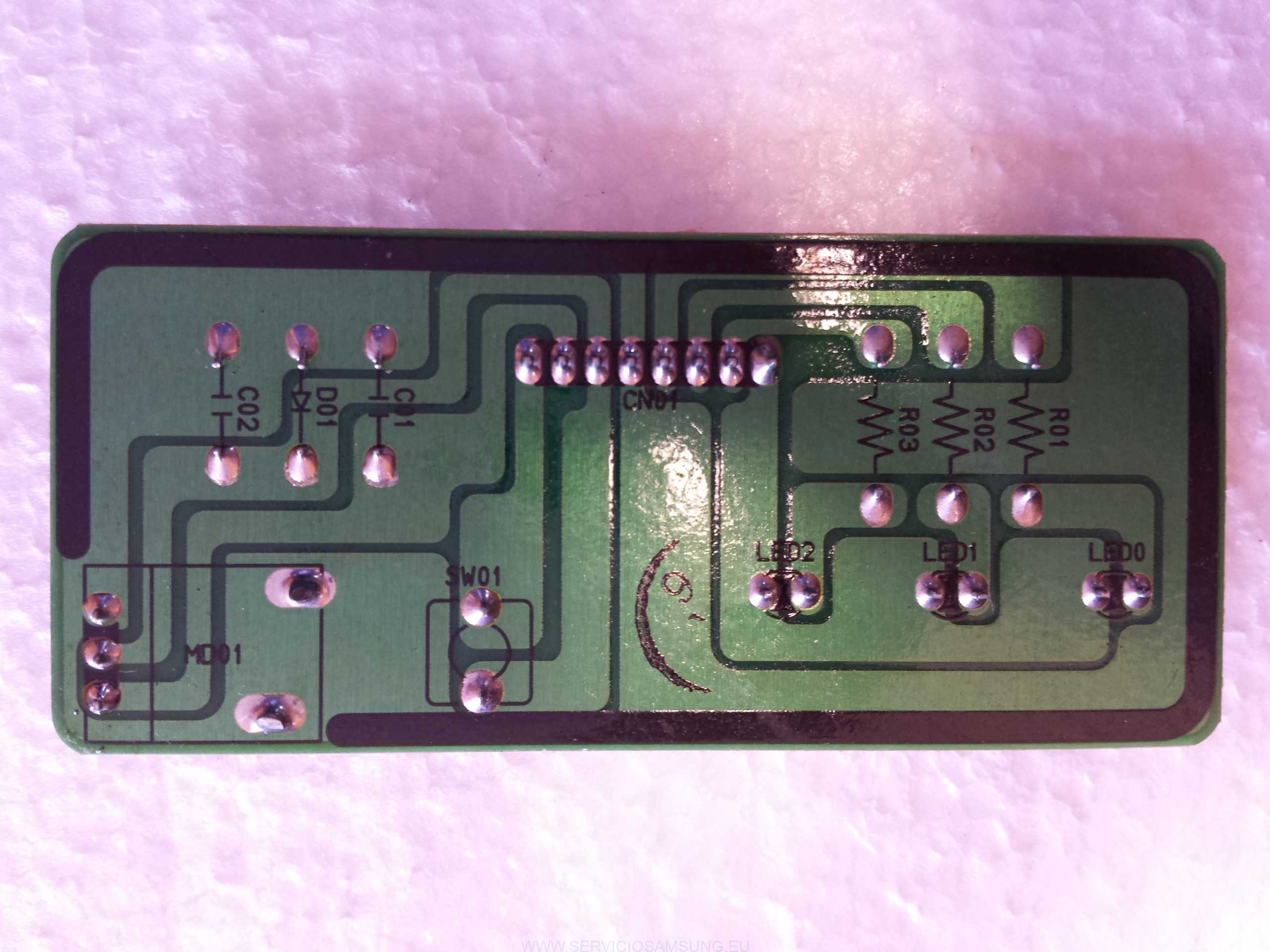 DB93-02483A PLACA MANDO AIRE ACONDICIONADO SAMSUNG - Imagen 2