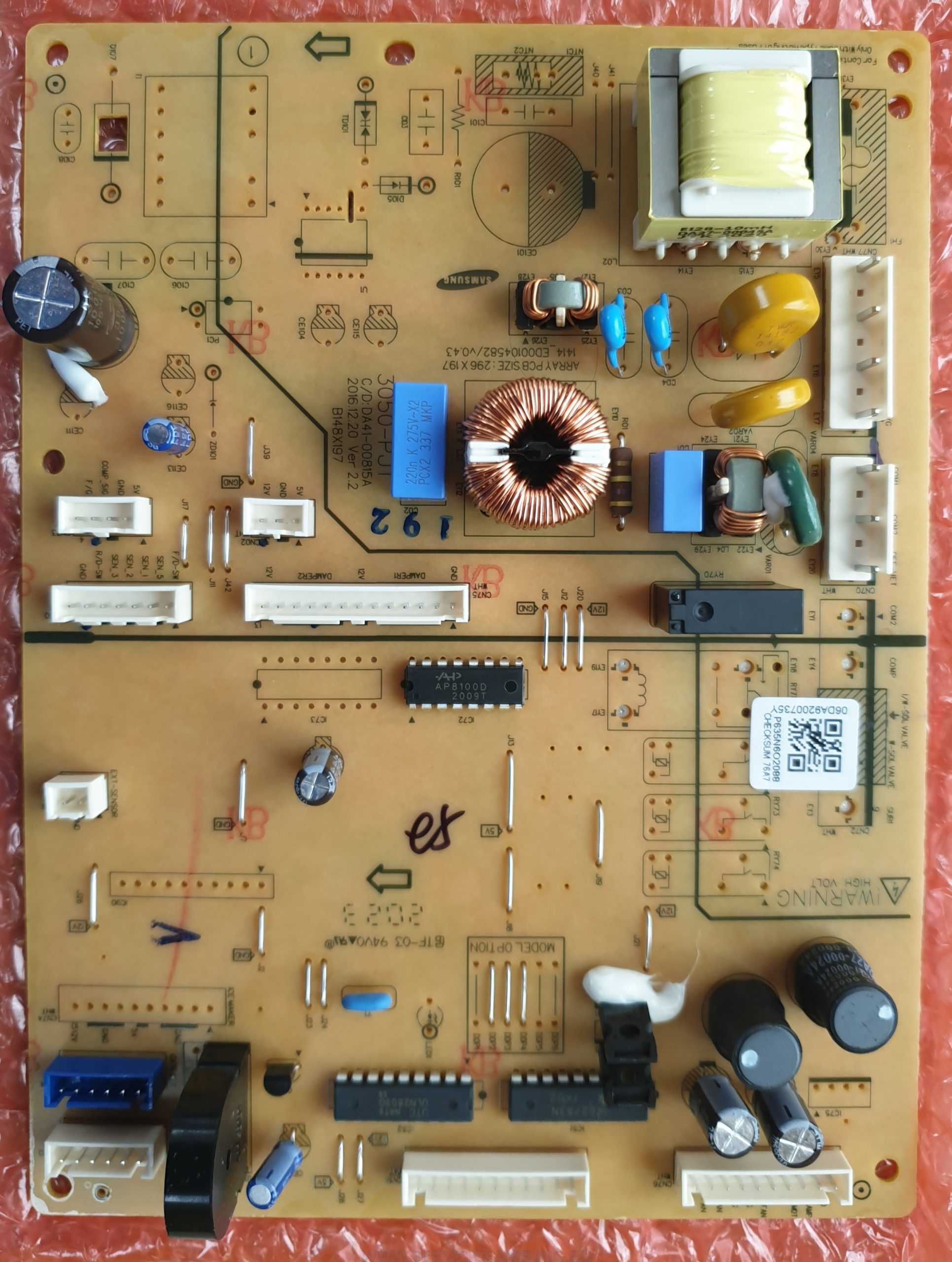 DA92-00735Y PLACA PRINCIPAL FRIGORÍFICO SAMSUNG