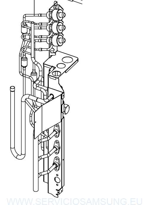 DB96-09236A CONJUNTO VALVULAS AIRE ACONDICIONADO SAMSUNG