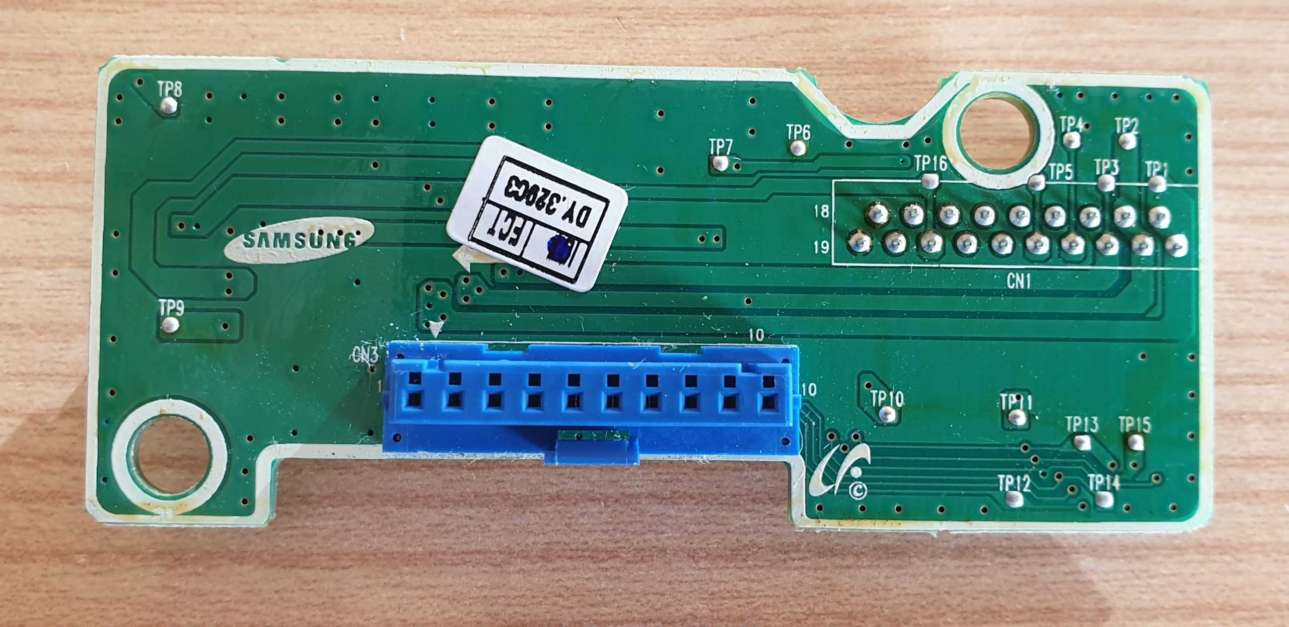 DJ41-00626A PLACA SECUNDARIO CONTROL NAVIBOT SAMSUNG - Imagen 2