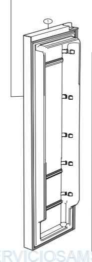 DA94-01799G PUERTA COMPLETA CONGELADOR FRIGORÍFICO SAMSUNG