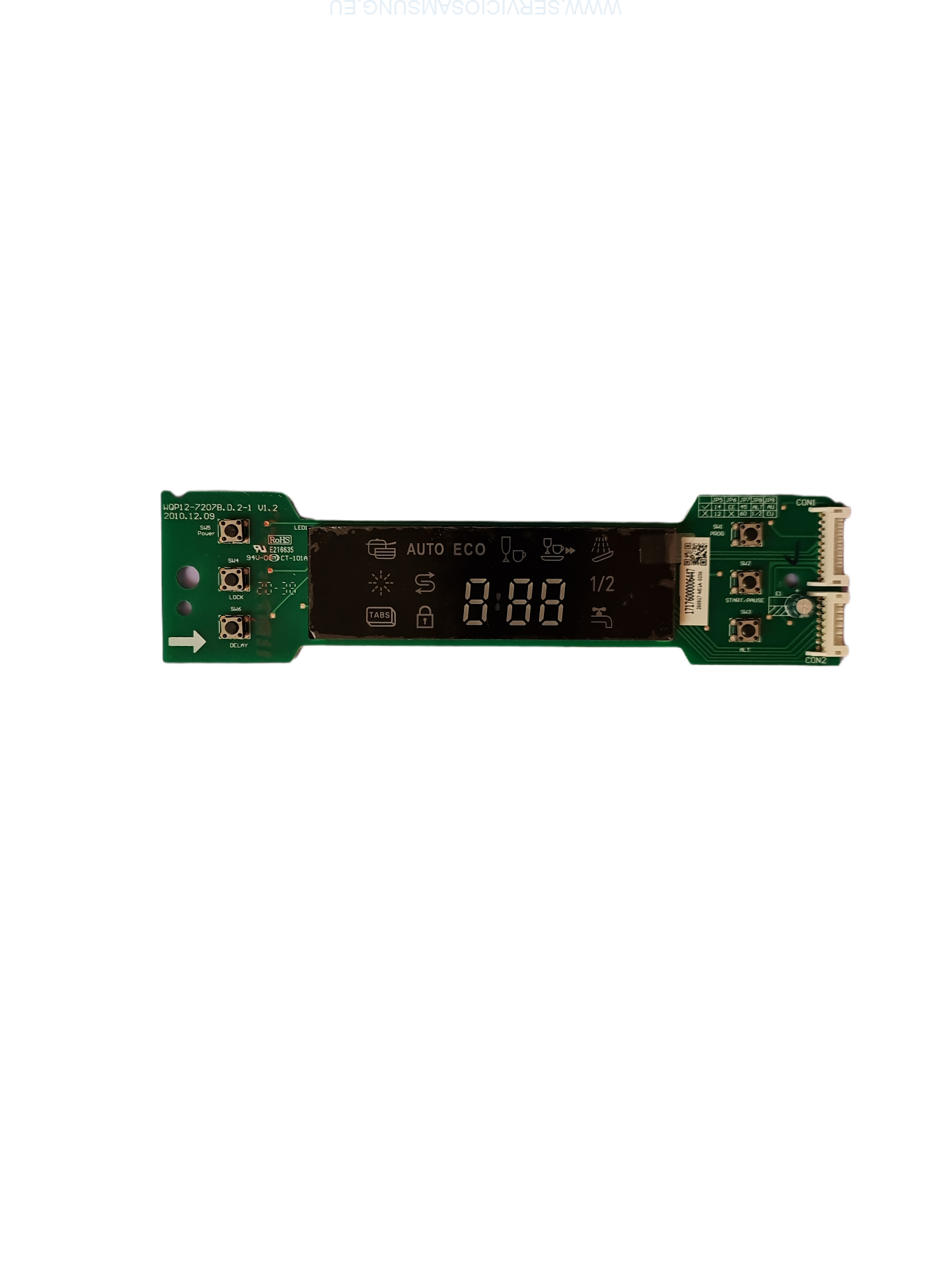 DD81-01360A Placa panel de mandos lavavajillas Samsung