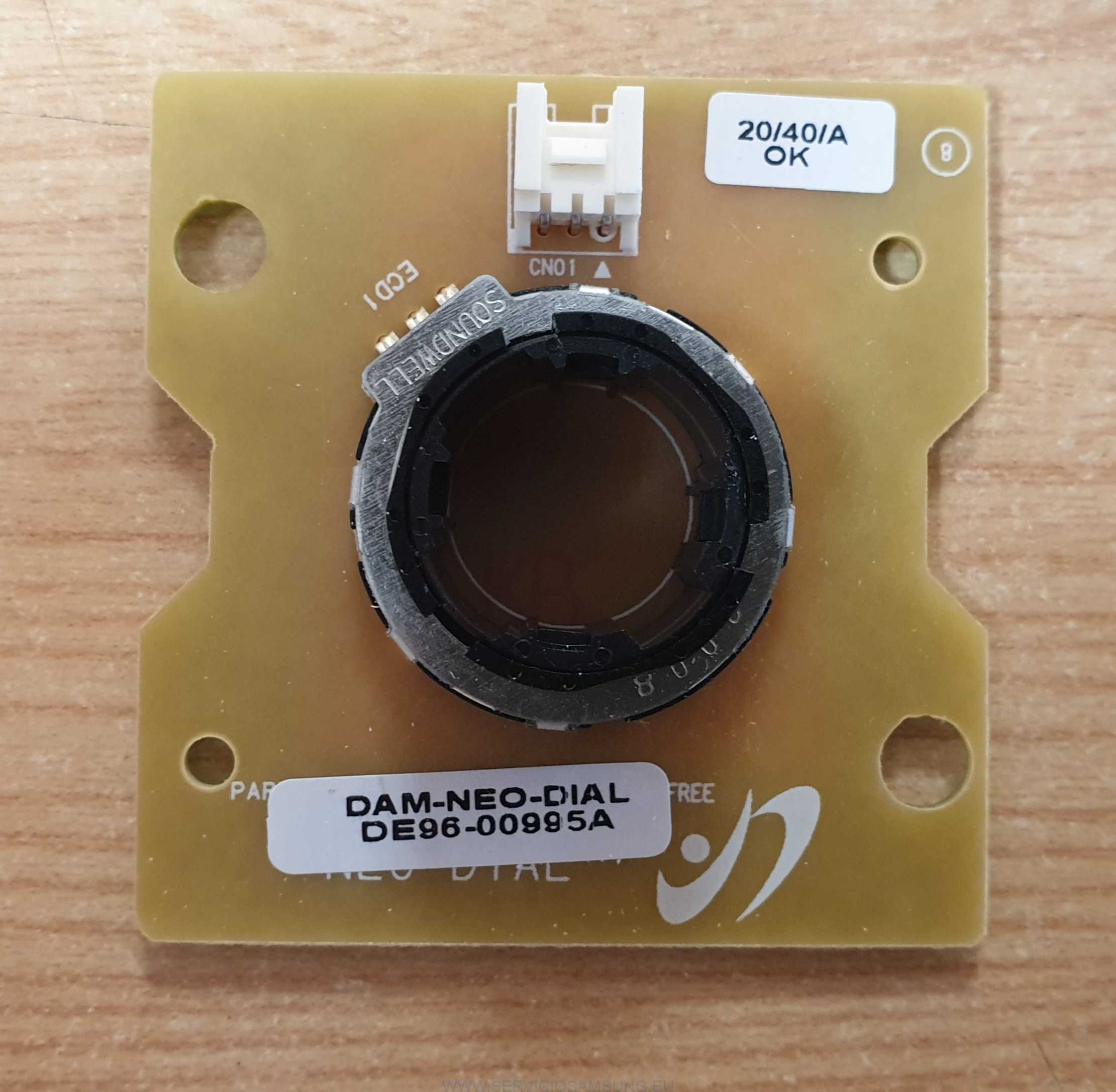 DE96-00995A SELECTOR DE TIEMPO HONO SAMSUNG