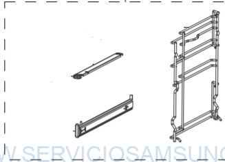 DG94-01403D KIT ACCESORIOS LATERAL DERECHO HORNO SAMSUNG