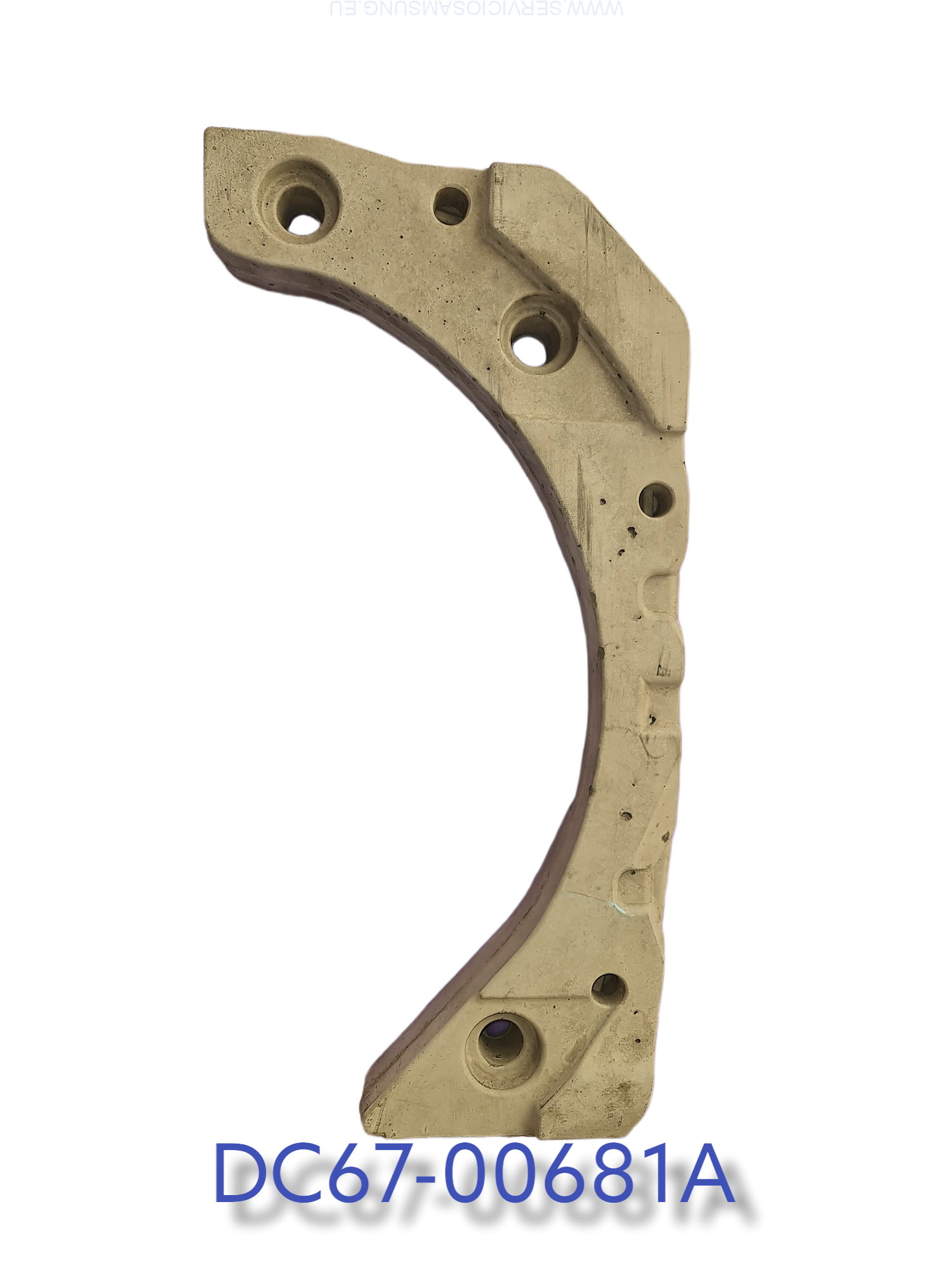 DC67-00681A CONTRAPESO DERECHO LAVADORA SAMSUNG - Imagen 2