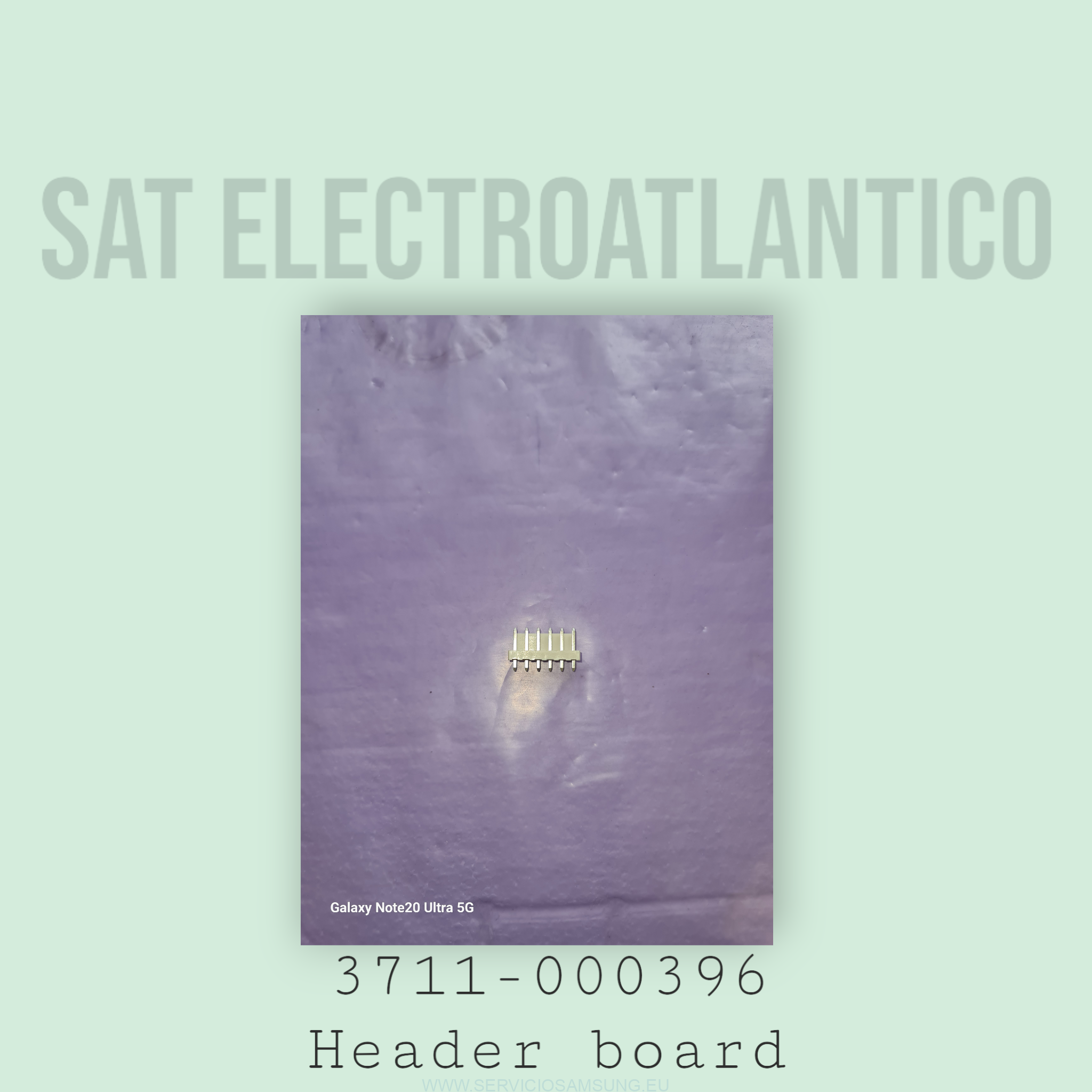 3711-000296 CONECTOR PIN PARA CABLE SAMSUNG