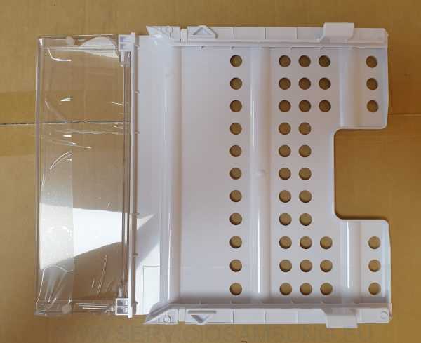 DA97-12807A Cubierta deslizante ultimo cajón congelador frigorífico Samsung - Imagen 2