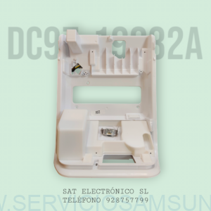 Conjunto carcasa y motor sinfín Samsung DA97-19032A para fabricador de hielo de frigorífico, repuesto original OEM