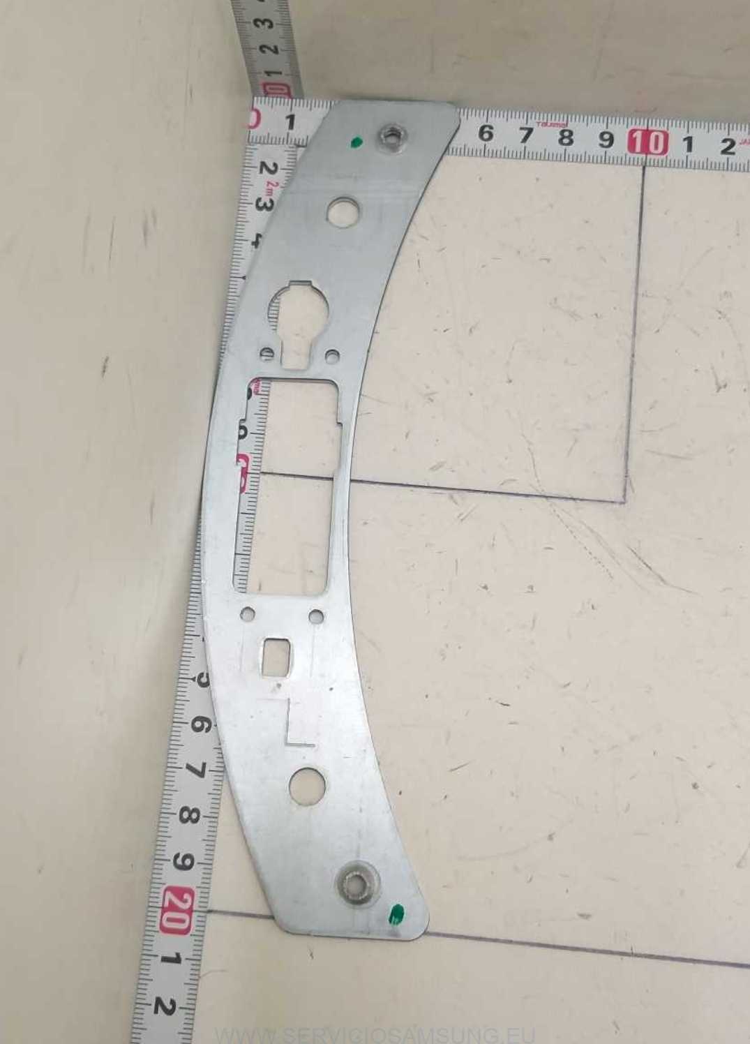 DC61-02283C SOPORTE INTERIOR BISAGRA SECADORA SAMSUNG