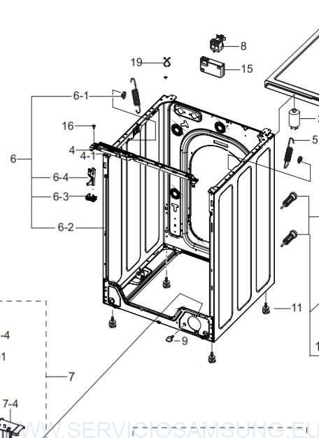DC97-18908W MUEBLE LAVADORA SAMSUNG