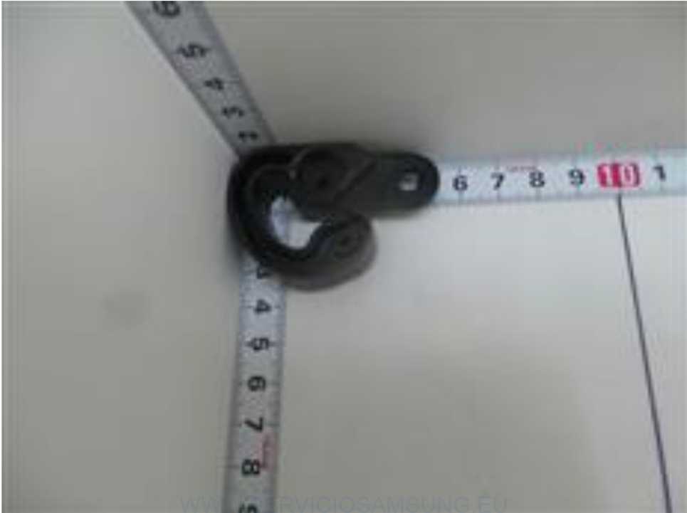 DA66-01011B COMPONENTE PLÁSTICO PUERTA FRIGORÍFICO SAMSUNG