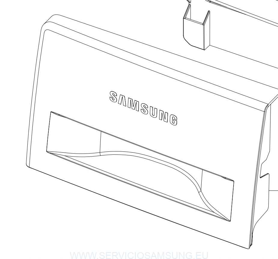 DC64-02858B PANEL FRONTAL LAVADORA SAMSUNG
