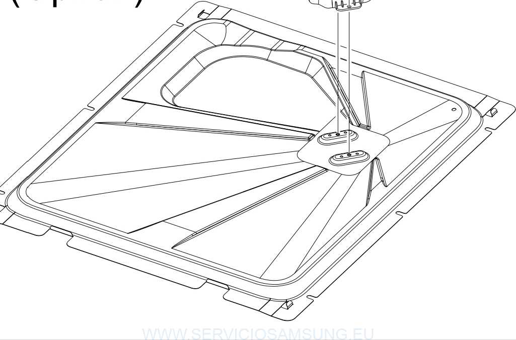 DC61-03478B BASE LAVADORA SAMSUNG
