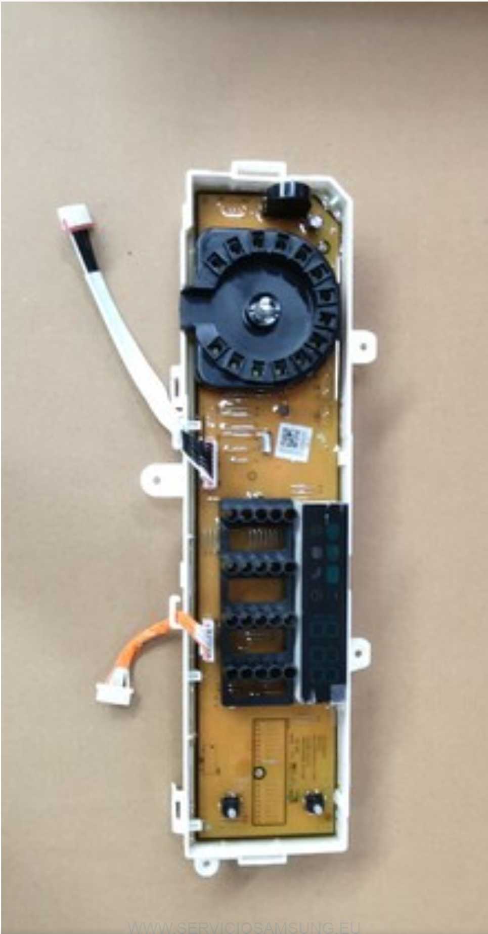 DC92-02024B Parte frontal programador secadora Samsung