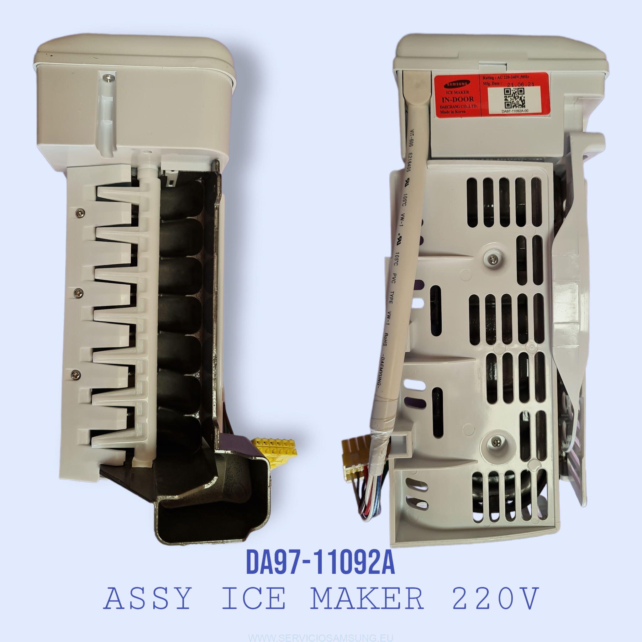 DA97-11092A FABRICADOR CUBITOS DE HIELO FRIGORÍFICO SAMSUNG