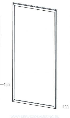 DA81-07047A guarnicion puerta frigoríficos