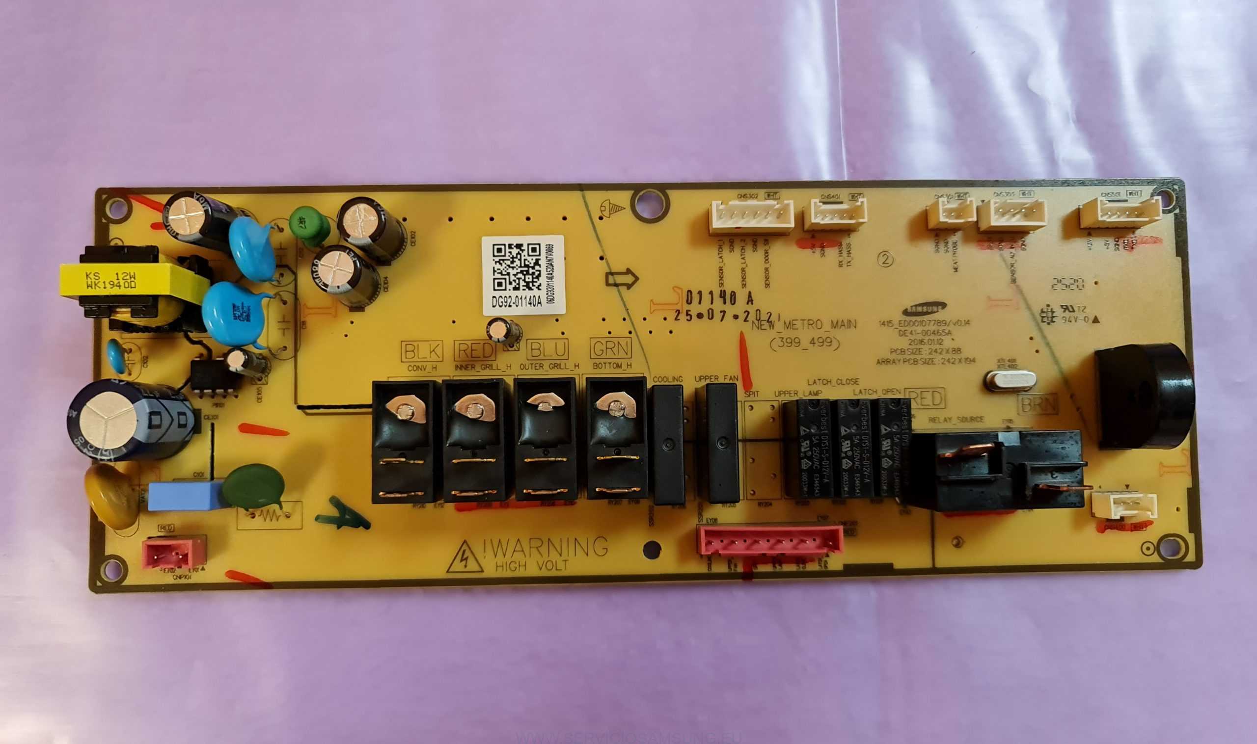 DG94-03108A PLACA PRINCIPAL HORNO SAMSUNG