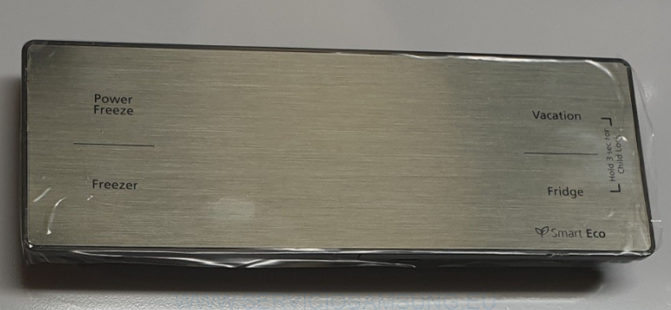 DA97-12828A PANEL FRONTAL PUERTA FRIGORÍFICO SAMSUNG