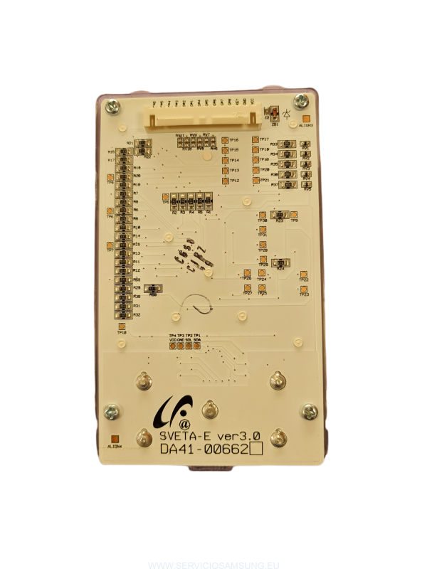 DA97-16858B Conjunto placa display puerta frigorífico Samsung - Imagen 2