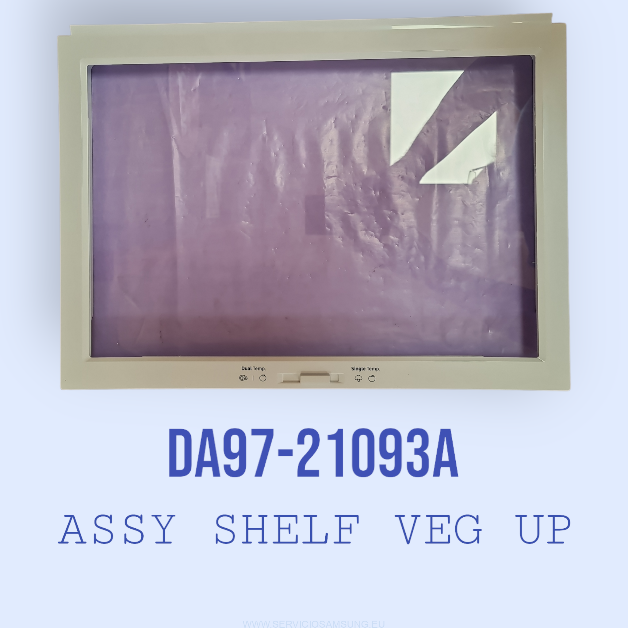 DA97-21093A BANDEJA SUPERIOR CAJON VERDURAS FRIGORIFICO SAMSUNG