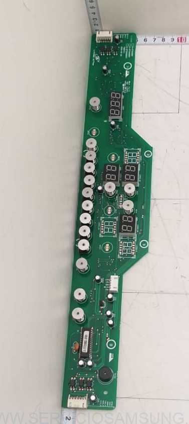DG81-02845A PLACA CONTROL FRONTAL PLACA INDUCCION SAMSUNG