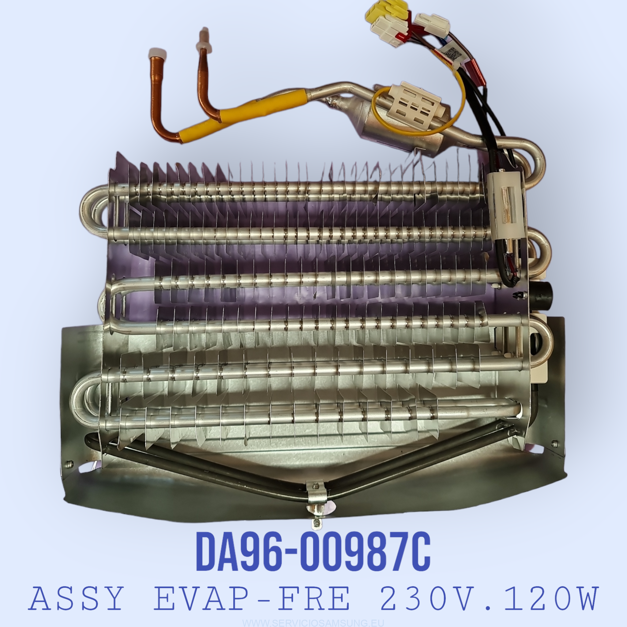 DA96-00987C CONJUNTO EVAPORADOR COMPLETO FRIGORÍFICO SAMSUNG
