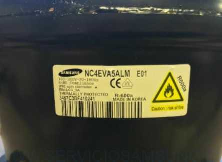 NC4EVA5ALM/E01 COMPRESOR INVERTER FRIGORIFICO SAMSUNG