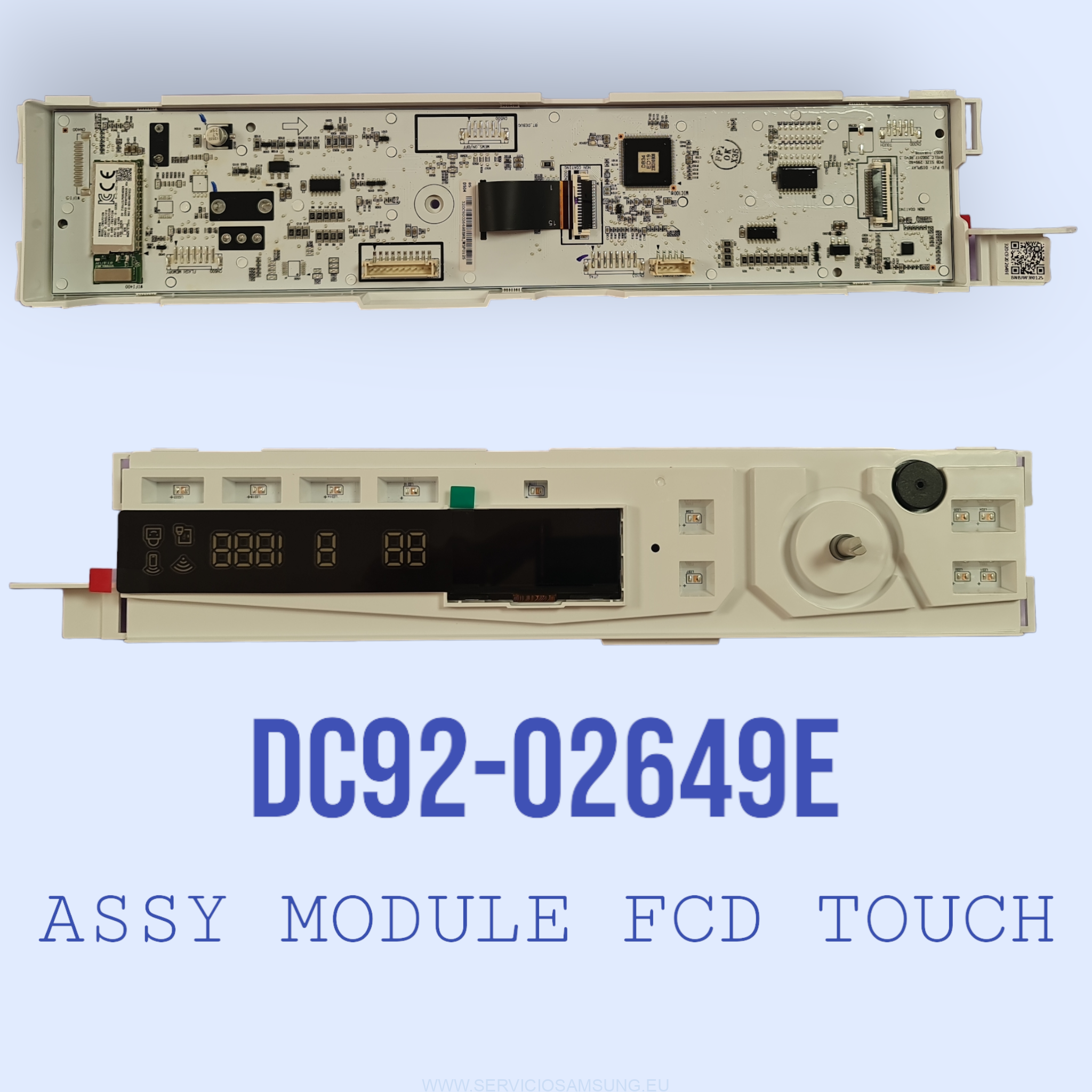 DC92-02649E PLACA TACTIL SECADORA SAMUSNG