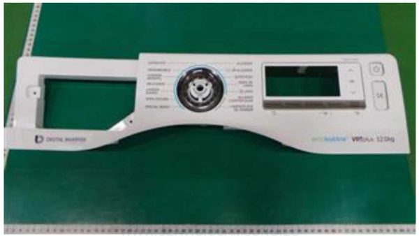 DC97-18023E Conjunto panel frontal completo lavadora Samsung