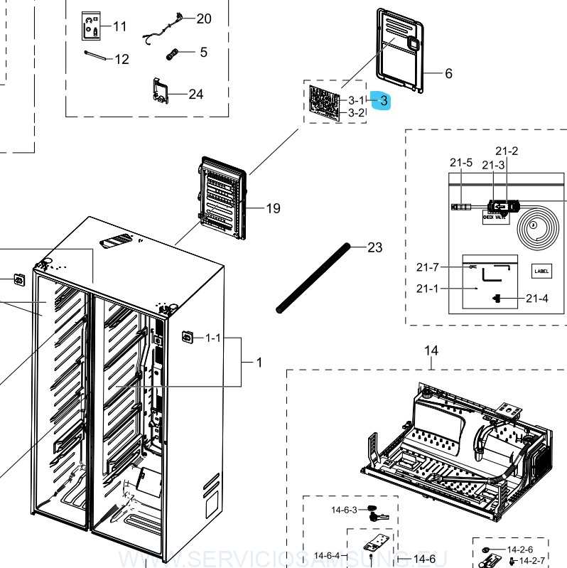 DA94-05027K Placa principal frigorífico Samsung