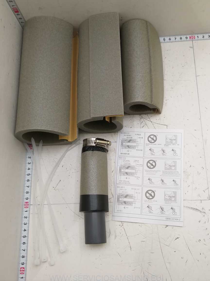 DB97-31261D Conector conducto de drenaje aire acondicionado Samsung